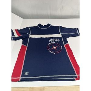 Fullsand Sportswear Shirt UPF 50+ Long Sleeve Blue/White Red Surfing XG Mexico